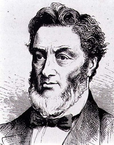 Gabriel-Claude-Jules Favre (1809-1880) politico francese (incisione) da French School