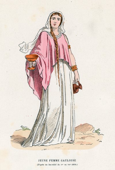 Donna gallica da French School