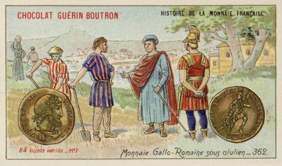 Moneta gallo-romana del regno di Giuliano, 362 da French School
