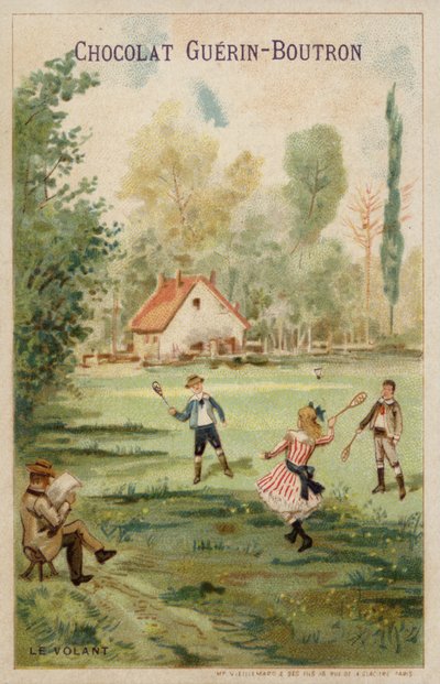 Gioco del badminton da French School
