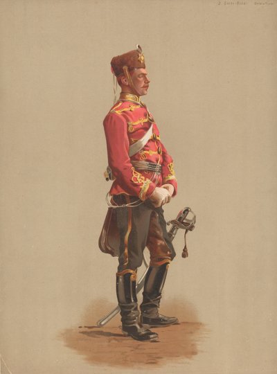 Sottufficiale della Guardia Ussari da French School