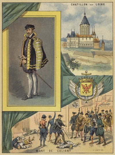 Gaspard De Coligny da French School