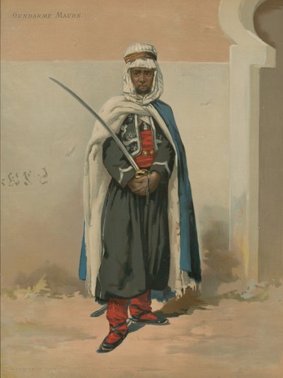 Gendarme Maure da French School