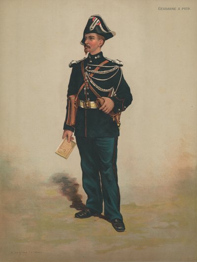 Gendarme a Piedi da French School