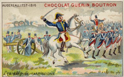 Il generale Augereau alla battaglia di Castiglione da French School
