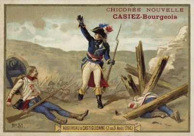 Il generale Augereau alla Battaglia di Castiglione, Italia, Guerre Rivoluzionarie Francesi, 3-5 agosto 1796 da French School