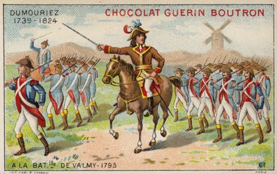 Generale Dumouriez alla Battaglia di Valmy da French School