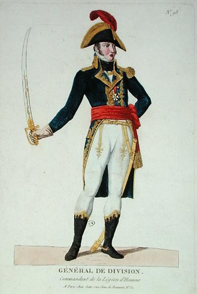 Generale di Divisione, Comandante della Legione d