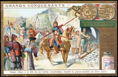 Gengis Khan, alla testa delle sue innumerevoli orde, attraversò la Grande Muraglia Cinese da French School