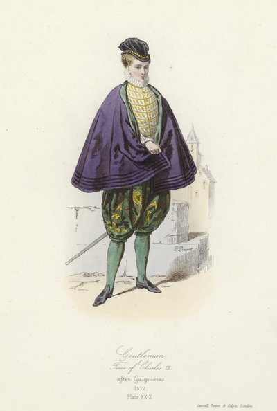 Gentiluomo del tempo di Carlo IX di Francia da French School
