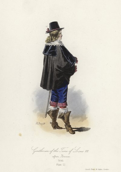 Gentiluomo del tempo di Luigi XIII di Francia da French School