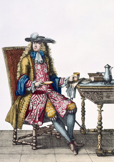 Abito elaborato da gentiluomo, 1760 da French School