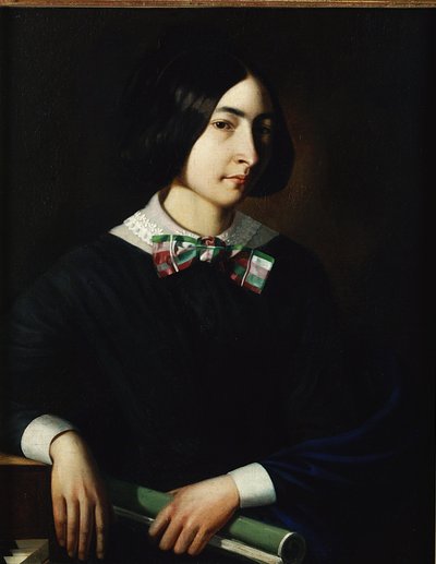 George Sand (1804-76) da French School