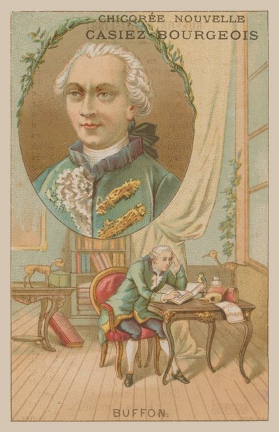 Georges-Louis Leclerc, Conte di Buffon, scienziato e scrittore francese del XVIII secolo da French School