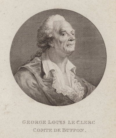 Georges-Louis Leclerc, Conte di Buffon, naturalista francese da French School