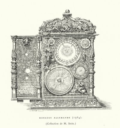 Orologio tedesco, 1564 da French School