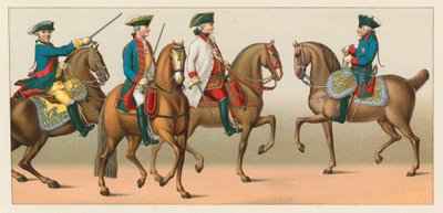 Costume della Germania del XVIII secolo da French School