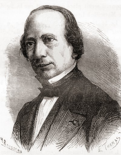 Giovanni Caselli, da Les Merveilles de la Science, pubblicato c.1870 da French School