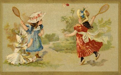 Ragazze che giocano a volano da French School
