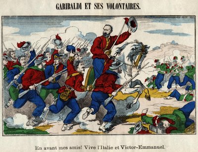 Giuseppe Garibaldi e i volontari da French School