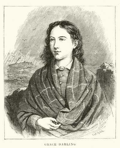 Grace Darling (incisione) da French School