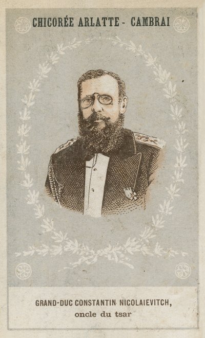 Granduca Costantino Nicolaievitch, zio dello zar da French School