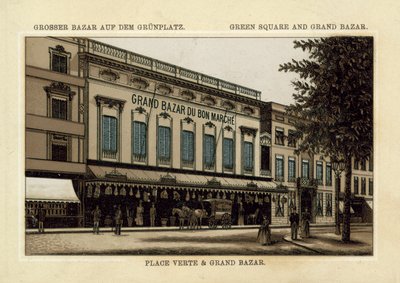 Grand Bazar du Grand Marché, Place Verte, Anversa da French School