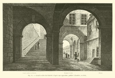 Grande scala del Chatelet da French School