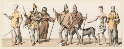 Costume della Gran Bretagna da French School