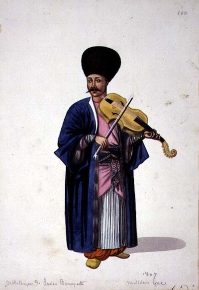 Musicista greco da French School