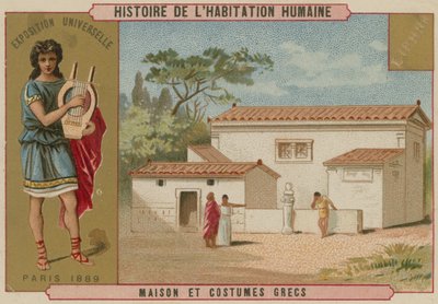 Casa e costumi greci da French School