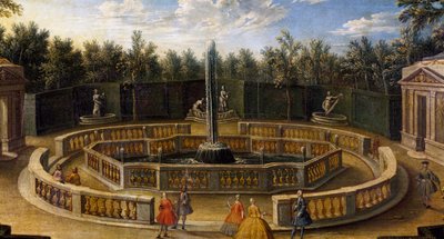 Boschetto delle Cupole a Versailles da French School