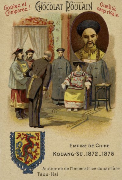 Imperatore Guangxu della Cina da French School