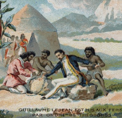 Guillaume Lejean, esploratore francese, messo in catene per ordine dell