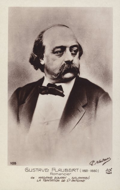 Gustave Flaubert (1820-1881), romanziere francese da French School