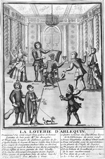 La lotteria di Arlecchino da French School