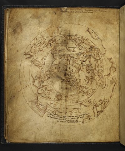 Diagramma degli emisferi settentrionale e meridionale, da 