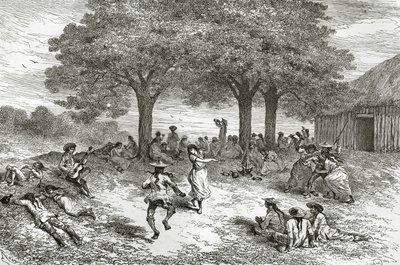Raccolta di coca, Perù, illustrazione da Le Tour du Monde, 1877 da French School