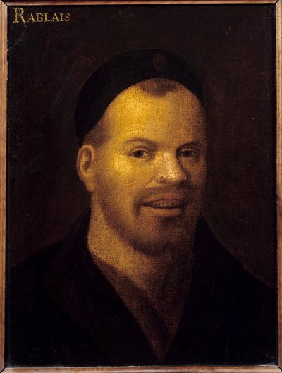 Testa di fantasia una volta identificata come François Rabelais (1494-1553) da French School