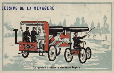Artiglieria pesante diventata leggera da French School