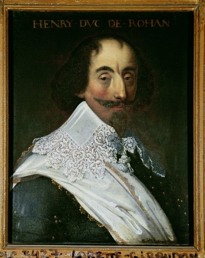 Henri (1579-1638) Duca di Rohan, 1617-38 da French School