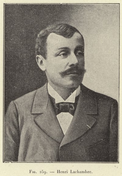 Henri Lachambre da French School
