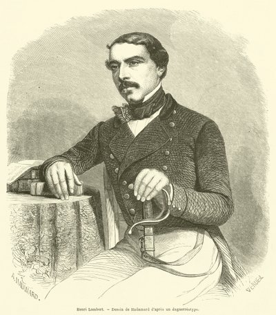 Henri Lambert (incisione) da French School