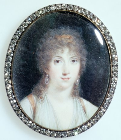 Henriette Lucy Dillon (1770-1853) Marchesa de la Tour du Pin Gouvernet, c.1802 da French School