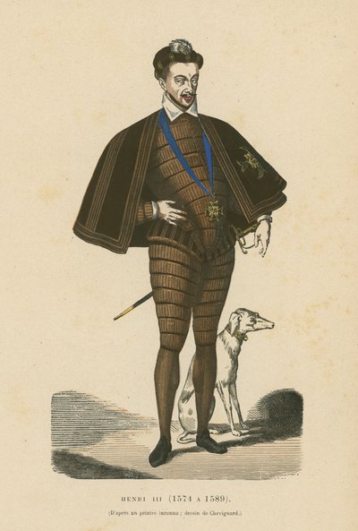 Enrico III di Francia da French School