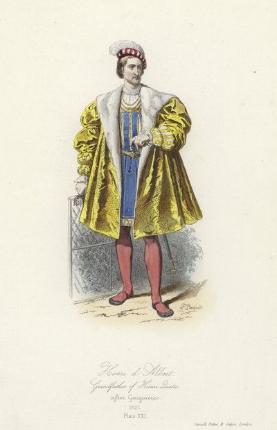 Enrico II di Navarra, nonno di Enrico IV di Francia da French School
