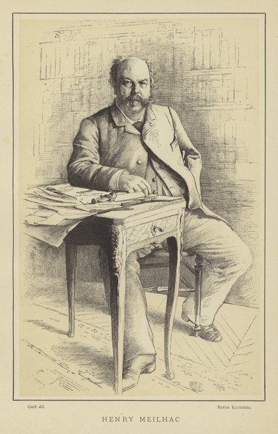 Henry Meilhac, drammaturgo e librettista francese da French School