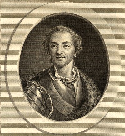 Hermann Maurice (1696-1750) Conte di Sassonia da French School
