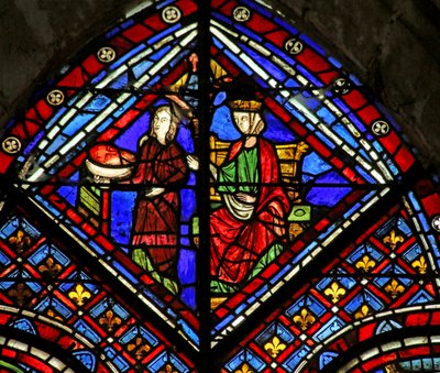 Erodiade e Salomè con la testa di San Giovanni Battista da French School