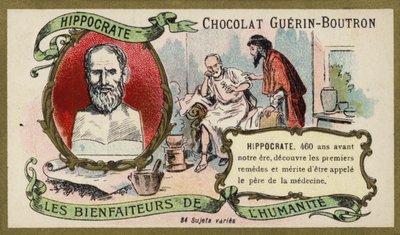 Ippocrate, medico greco antico da French School